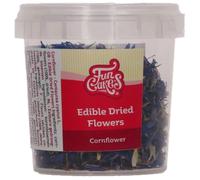 FunCakes Flores Secas Comestibles Acianos: Listo para usar en la decoración de tartas, perfecto para tartas de cumpleaños y bodas, cupcakes y mucho más, 5g