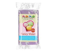 FunCakes Fondant Violeta: Fácil de Usar, Suave, Flexible, Suave y Flexible, Perfecto para Decorar Pasteles, Halal, Kosher y Libre de Gluten. 250 gr