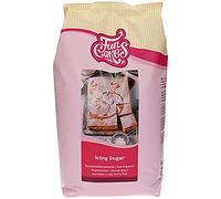 FunCakes Icing Sugar - Azucar Glas-, Azúcar Glaseado Refinado de Calidad Pastelera, Textura Ultrafina, Perfecto para Hacer Glaseado, Buttercream o para Extender El Fondant, Halal. 4 Kg. 4000 g