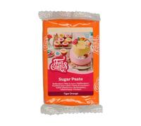 FunCakes Pasta De Azúcar Anaranjado Tigre 250 G