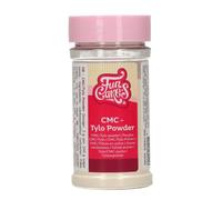 FunCakes Polvo CMC para Fondant (Tylo Powder) - Refuerza el Fondant para Modelado, Acelera el Secado, Certificado Halal, Apto para Vegetarianos y Veganos, 60 g