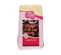 FunCakes Preparado para Brownie de dulce de leche: Fácil de usar, Brownie extremadamente fudge con un rico sabor a chocolate, Halal. 500 g.