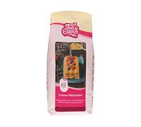 FunCakes Preparado para Crema Pastelera, Fácil de Usar, Deliciosa Crema Pastelera para Rellenar Tartas, Cupcakes y Otras Delicias, Solo Añade Agua, Halal. 1 Kg. 1000 g