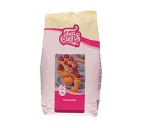FunCakes Preparado para Cupcakes: Fácil de Usar, Cupcakes Perfectamente Uniformes, Mini Cupcakes o Pasteles, Sabor a Vainilla, Calidad de Pastelería, Halal. 4 Kg. 4000 g