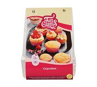 FunCakes Preparado para cupcakes, Sin Gluten: Fácil de usar, cupcakes perfectamente uniparames, Mini cupcakes o Loaf Cakes, Sabor a Vainilla, Calidad de Pastelería, Certificado Halal, 500g