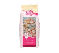 FunCakes Preparado para Royal Icing (Glasa Real), Fácil de Usar, para la Decoración de Tartas y Galletas, Bonito Glaseado, Solo Añadir Agua, Halal. 900 G. 900 g