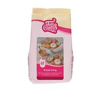FunCakes Preparado para Royal Icing (Glasa Real), Fácil de Usar, para la Decoración de Tartas y Galletas, Bonito Glaseado, Solo Añadir Agua, Halal. 450 G. 450 g