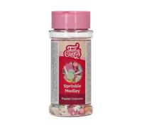 FunCakes Sprinkle Medley Pastel Unicorn: Decoraciones para Tartas, Gran Sabor, Adecuadas para Decorar Pasteles, Mezcla de Sprinkles - 50 g
