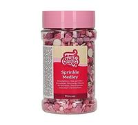 FunCakes Sprinkle Medley Princess: Decoraciones de Azúcar, Buen Sabor, Perfectas para Decorar Tartas, Pasteles, Cupcakes y Galletas, Sprinkle Mix. 180 g.