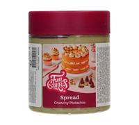 FunCakes Untable Pistacho Crujiente: Dulce, Cremosa y Súper Versátil: Adecuada para Tartas, Cupcakes, Galletas, Croissants, Macarons, Tortitas, Chocolate y Helado - 250g