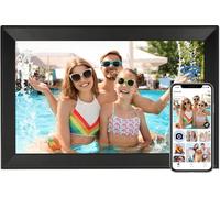 FUNCARE Marcos Fotos Digital WiFi de 15,6 Pulgadas, Visualización Táctil IPS HD 1280×800, Memoria 32 GB, Rotación Automática, Fácil Configuración para Compartir Fotos y Vídeos