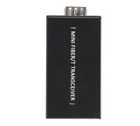 Función de disipación de calor eficiente Mini transceptor de fibra construido para durar Listo para conectar y usar Transmisión de larga distancia