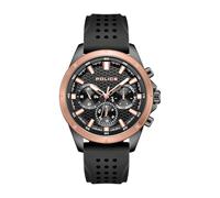 Función de Movimiento de policía Reloj, Negro, Talla única, Moderno