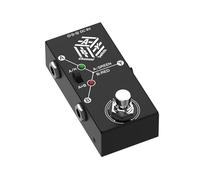 Función de pedal de caja de interruptores ABY caja interruptor de pedal selector de pedal de canal de la guitarra tamaño verdadero de bypass pedales de guitarra caja Ab
