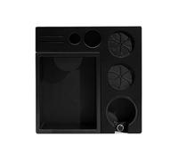 Funcional Espressos - Estación de manipulación con caja extraíble y base antideslizante para herramientas de café, accesorios de organización