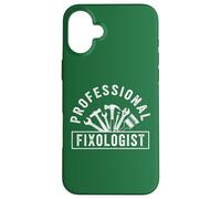 Funcional Handyman Para Hombres Mujeres Papá Fixologist Carpintero Herramientas Carcasa para iPhone 16 Plus