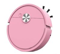 Funcionalidad de fregona y barrido combinada en una solución de aspiradora robot inteligente (rosa)