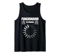 Funcionario en proceso, perfecto para futuros funcionarios Camiseta sin Mangas