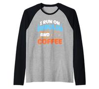 Funciono con Insulina Y Café Tipo Diabéticos Diabetes Camiseta Manga Raglan