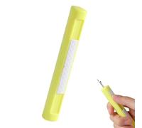 Function Sewing Tool - Threader Seam Ripper 2 in 1 for Stitching Assistance | Fine Metal Needle Guide with Comfort Handle, Clothing Fabric Cutting and Thread Installing Device 0.71x4.13 in