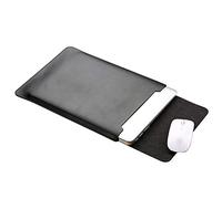 Funda 13.3" de Cuero Microfibra PU Resistente al Agua para Apple Ordenador Portátil Macbook Air y MacBook Pro/Retina Negro