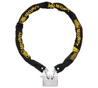 Funda 150ASP 10 mm x 1,5 m de Ley endurecido Cadena y 92 mm Acero candado Doble con Ranuras luchando Juego de