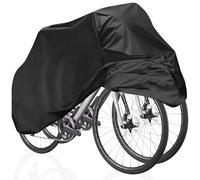 Funda 2 bicicletas impermeable universal resistente al agua rayos UV polvo material PEVA de Alta Durabilidad 240x140 cm funda bicicleta exterior 2 bicis