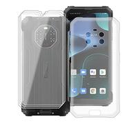 Funda + 3 Piezas Protector de Pantalla para Blackview BL8800 5G (6,58"), Funda de TPU suave de silicona, Anti-arañazos y Película protectora para Blackview BL8800 5G - Clear