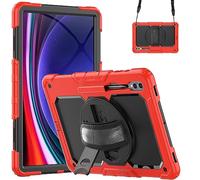 Funda 4 en 1 para Samsung Galaxy Tab S9 Ultra S8 Ultra SM-916B SM-X900 SM-X910 2023 de 14.6 pulgadas, protección a prueba de golpes + soporte