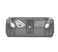 Funda a prueba de golpes para ASUS ROG Ally2023, funda transparente antideslizante con soporte plegable, diseño de superficie texturizada para un