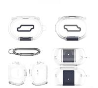Funda a prueba de golpes para auriculares Bose para quietcomfort II para Ultra para TPU Bumper Skin Cover Outdoor Sports 8.3x5.3cm(Transparente)