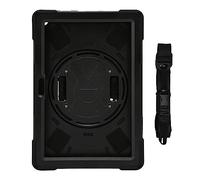 Funda a Prueba de Golpes para Tablet HD 10 y HD 10 Plus 2021, Resistente con protección contra caídas de 3 Capas, Soporte Giratorio, Correa de Hombro Desmontable y Correa de (Negra)