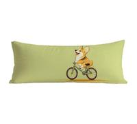 Funda Aalmohada 120 cm Verde salvia Funda Cojin 40x120 cm Protector Almohada Impermeable, Cómoda Lino Fundas Cojines Sofa Animal, con Cremallera Invisible Pillow Case para Cama, Gifts for Women BZ-731