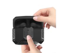 Funda ABS de fibra de carbono para JBL Wave Beam2 Protective (rosa) | Textura de fibra de carbono ABS, resistente a los arañazos en la superficie, diseño ligero, negro, blanco, rosa, verde y azul