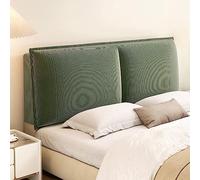 Funda acolchada de terciopelo de costilla, elástica, suave y esponjosa, para cama king size, funda acolchada para respaldo lavable y