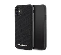 Funda acolchada Karl Lagerfeld K-Pattern, Negra - iPhone 11