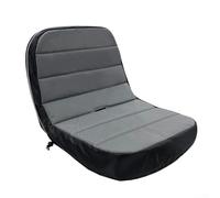 Funda acolchada para asiento de tractor, 600D Ox, protector de asiento para cortacésped con bolsas de almacenamiento, resistente a la intemperie, cojín fortable, para maquinaria agrícola, buey 600D