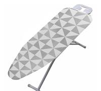Funda acolchada para tabla de planchar | Funda de cojín de hierro resistente a los desgarros con acolchado grueso, almohadilla de algodón reflectante del calor con borde elástico, funda para tabla de