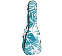 Funda acolchada para ukelele de 0.4 pulgadas de grosor, colores étnicos bohemios, fondo de arte abstracto, impermeable, tamaño concierto, funda para ukelele con almacenamiento, Multicolor 07