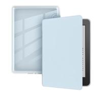 Funda acrílica para Paperwhite de 10ª generación de 6 pulgadas (versión 2018), color azul escarchado, cubierta ultrafina con encendido y apagado automático, protección contra arañazos