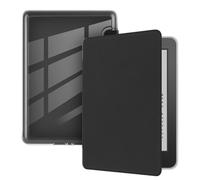 Funda acrílica para Paperwhite de 5/6/7ª generación de 6 pulgadas (versión 2012/2013/2015), color negro, cubierta ultrafina con encendido y apagado automático, protección contra arañazos