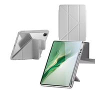 Funda acrílica Transparente Plegable multiángulo Compatible con Huawei MatePad Mini de 8,8 Pulgadas MLR-AL00 MLR-AL10 2025 con Soporte for lápiz(Gray)