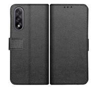 Funda adecuada para OnePlus Nord 5 Funda con Soporte para Pases - Bookcase Classic - Negro