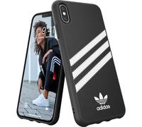 Funda Adidas para Apple iPhone XS MAX Moulded negra/blanca
