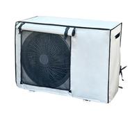 Funda Aire Acondicionado Exterior, Aire Acondicionado Cubrir Resistente a La Intemperie, Cubierta de CA para Unidad Exterior con Hebilla Fija, Tela Oxford, Resistente Al Sol y a La Humedad(90x38x62cm/