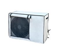 Funda Aire Acondicionado, Protector Aire Acondicionado Exterior, con Hebilla Fija, Tela Oxford, Protección Solar, Impermeable(100x43x80cm/39.3x16.9x31.5in)