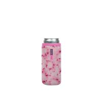 Funda aislante de neopreno Sok It Can Sok para cerveza y refrescos (funda delgada para lata de 12 oz con efecto tie-dye rosa)