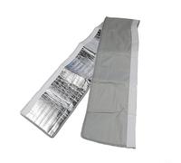 Funda aislante de tubería de cobre HVAC con construcción de 3 capas, cubierta resistente a la intemperie con capa exterior de tela Oxford y lámina de aluminio térmico