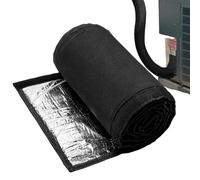 Funda Aislante para Tuberías de Cobre | 600D Oxford Funda Aislamiento Línea Cobre | Protector Para Tuberías De AC A Prueba De Intemperie Para Piscinas Exteriores Bombas De Calor RV Y Suelo