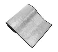 Funda Aislante Plateada para Frigorífico Exterior 170x50x0,5 CM | Aluminio y Algodón, Barrera Térmica Resistencia Uv, para Congeladores Verticales y Refrigeradores